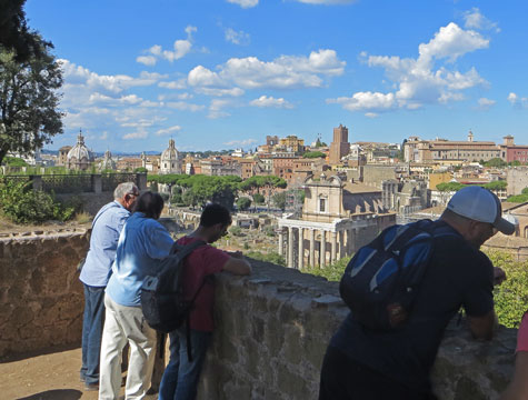 Palatine Hill (Palatino) in Ancient Rome