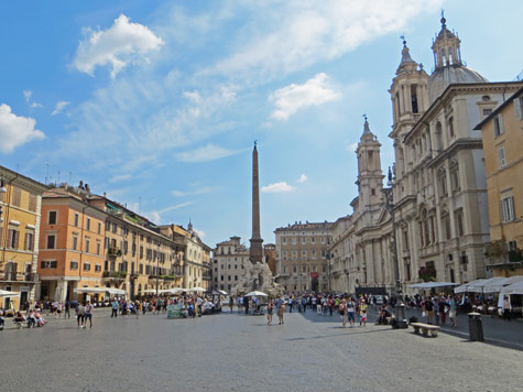 Piazza Navona, Rome Italy