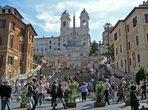 The Spanish Steps - Piazza di Spagna