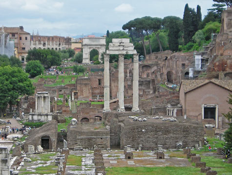 Temple of the Dioscuri - Tempio dei Dioscuri