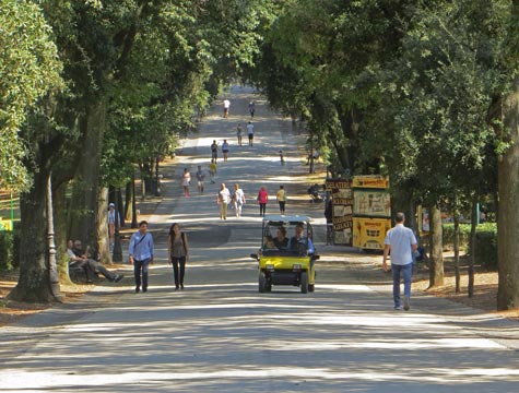 Villa Borghese in Rome Italy