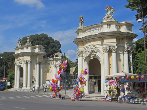 Zoological Gardens in Rome Italy